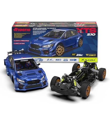 Amazon.com: TAMIYA Impreza 4 Wheel Drive TT-02 Monte-Carlo '99