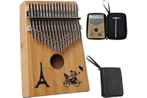 kalimba 17-key thumb piano mdkaba finger piano instrument with waterproof protection box