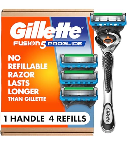 Amazon.com: Gillette Fusion5 Power Razor for Men, 1 Gillette Power