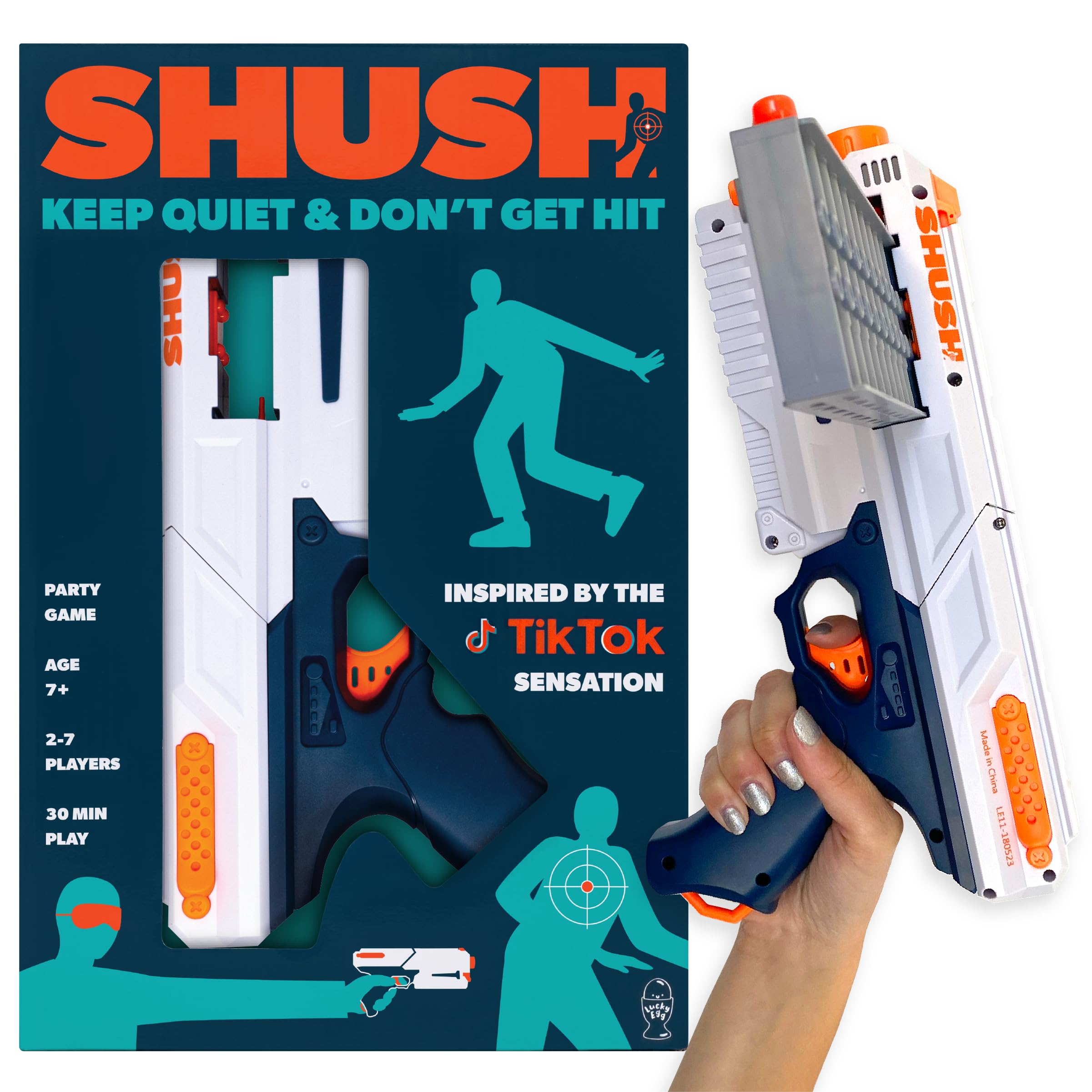 Shush - The Shooting Party Game - Toy Foam Blaster