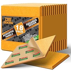 DEKIRU Sound Proof Foam Panels 18PACK, Acoustic