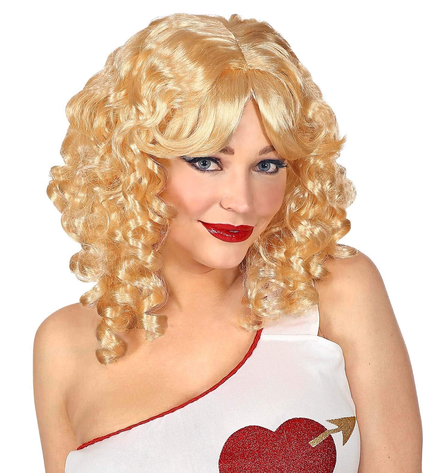 Widmann Ladies Angel Wig 11/11/2019 Blonde One Size 00639