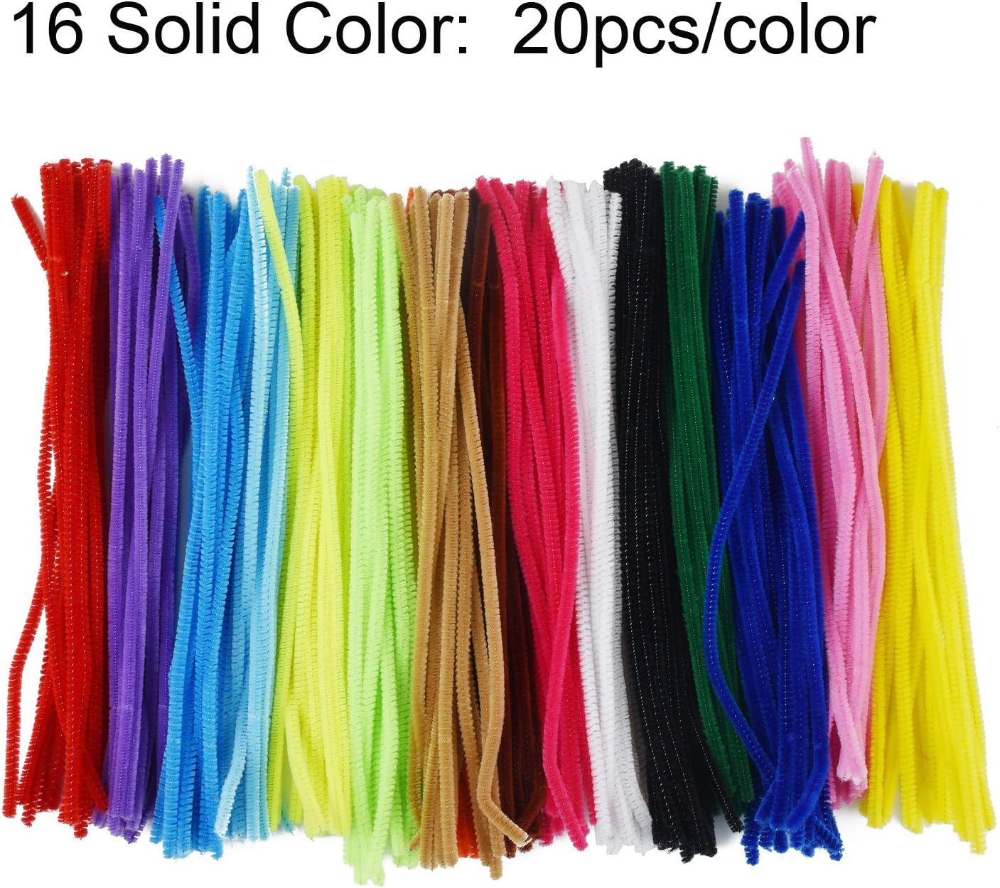 Pipe Cleaners, 26 Multi Colors Chenille Stems for Kids Art and Crafts Making Supplies, Bendable Fuzzy Sculpting Sticks, Pom Poms, Self-adhesive Wiggle Googly Eyes, DIY Christmas Activity Gift Set