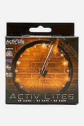 Activ Life Bike Wheel Lights (2 Tire, Gold) Top