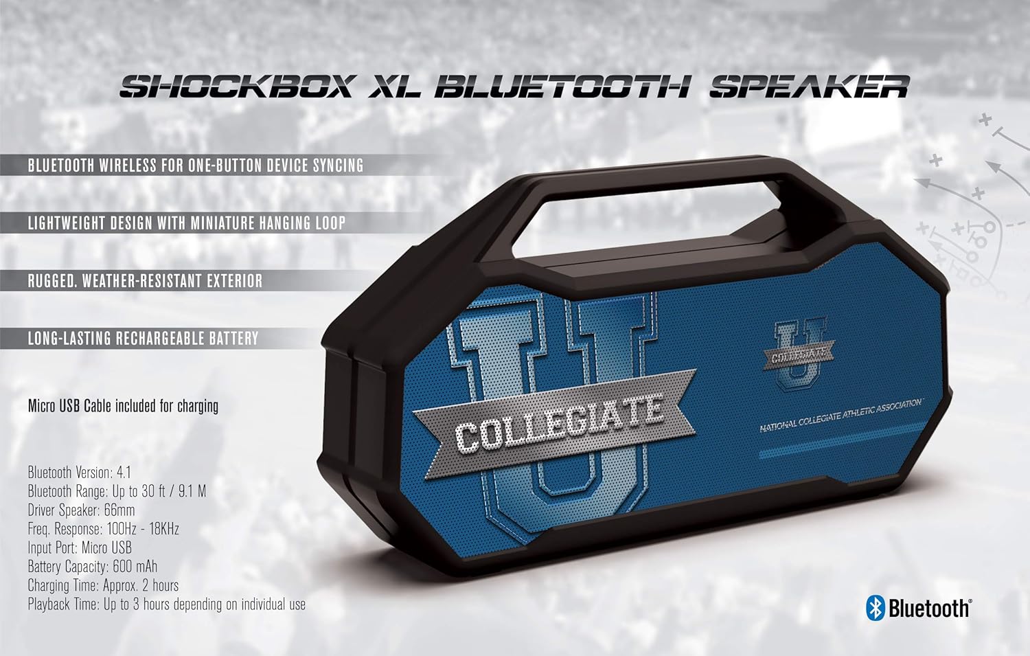 shockbox bluetooth speaker