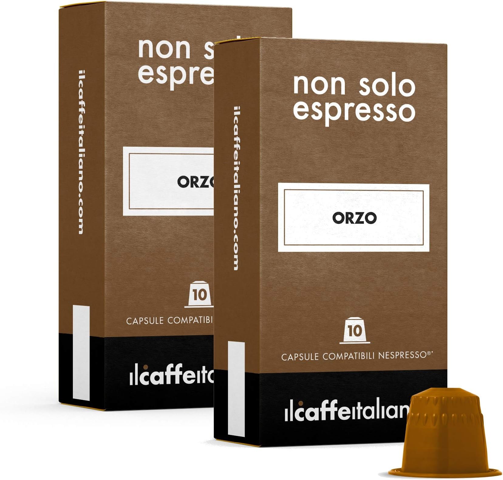100 Nespresso Compatible Coffee Capsules - Barley - Il Caffè Italiano - FRHOME