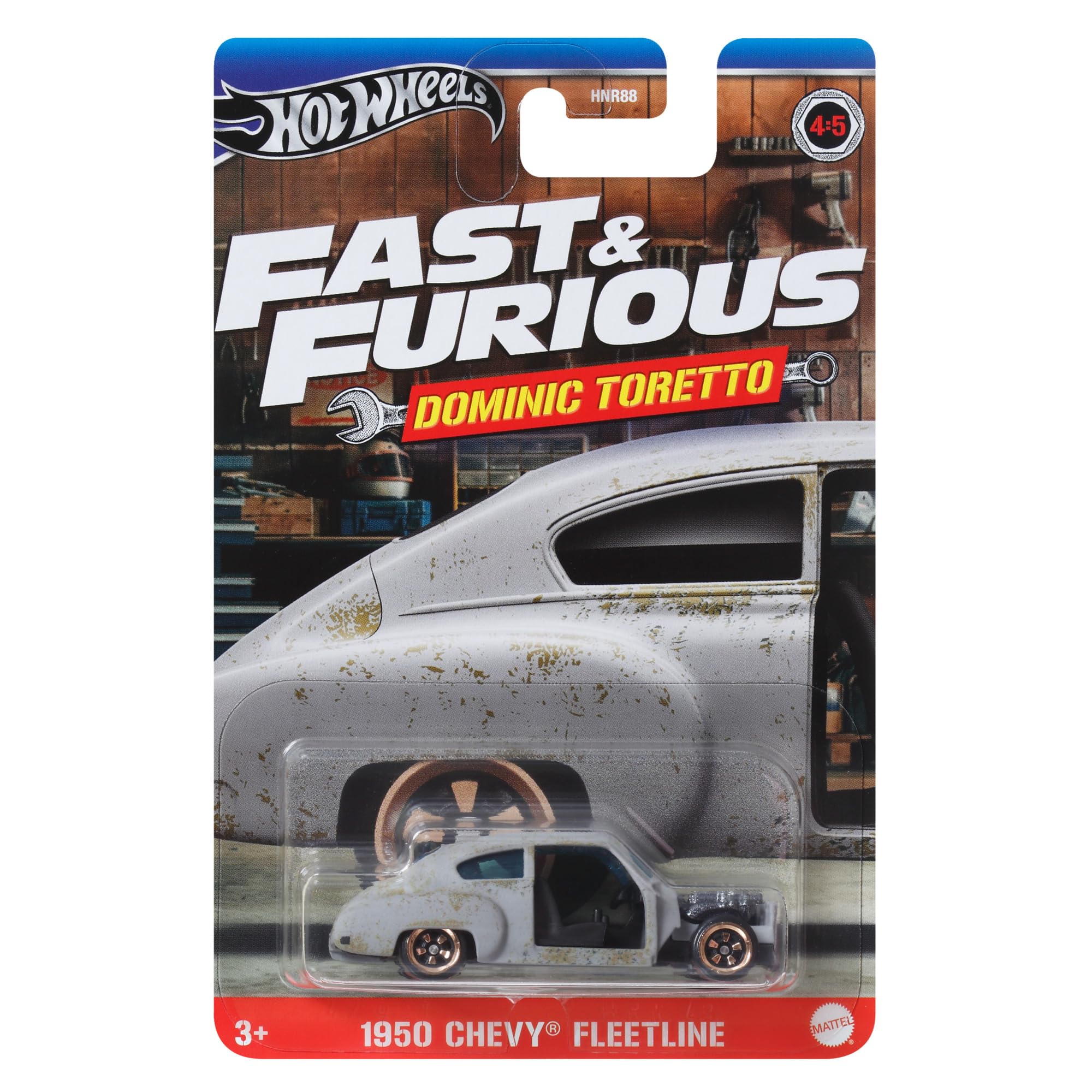 Hot Wheels Fast & Furious - Dominic Toretto: 1950 Chevy Fleetline HRW49 1:64 Car