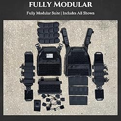 Invictus Pattern Modular Plate Carrier Vest - 1000D