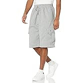 DREAM USA Men's Fleece Cargo Shorts Heavyweight M-5XL