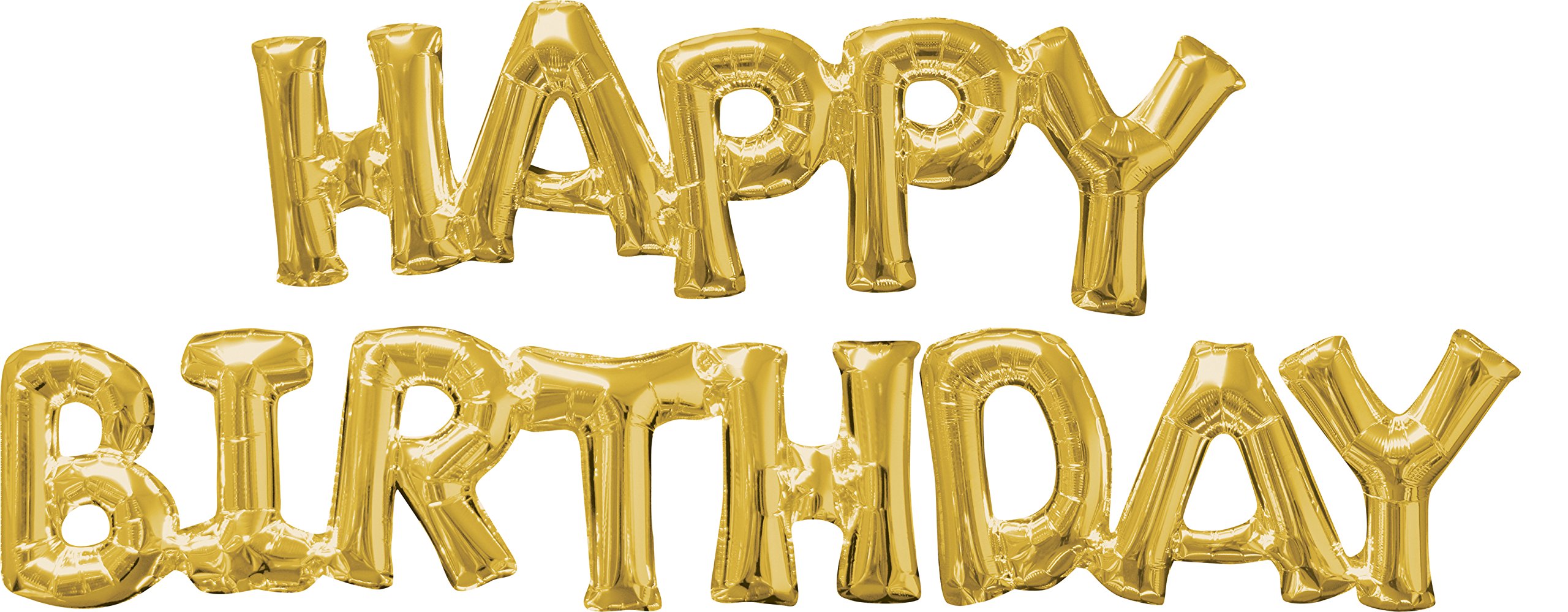 Phrase: HAPPY BIRTHDAY Gold
