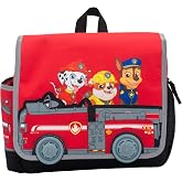 AI ACCESSORY INNOVATIONS Paw Patrol Backpack For Kids &amp; Toddlers, School Bag for Boys and Girls, 3D Front Pocket Features Marshall, Chase, Skye, &amp; Rubble, 11.5 Inches