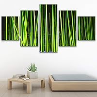 SIGNWIN 5 Panel Canvas Wall Art Modern Art Abstract Closeup Industrial Modern Art Multicolor Patterns for Home Decorations Ready to Hang - 60