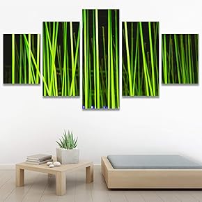 SIGNWIN 5 Panel Canvas Wall Art Modern Art...