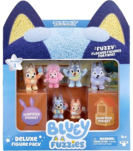 Bluey Fuzzies Episode Pack: Magic Xylophone. with 3 Specially