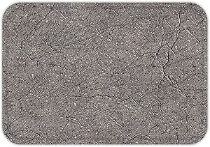 Superficie de hormigón gris agrietada, textura de baldosas sin costuras