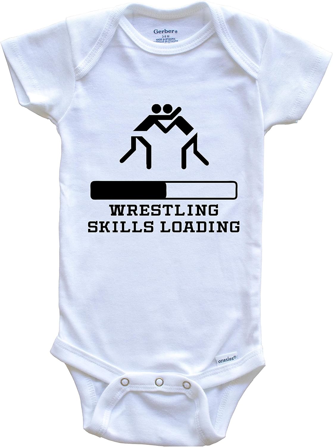 baby wrestling onesie