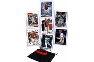 G.O.A.T CHASER Arizona Diamondbacks Baseball Cards: Christian Walker, Corbin Carroll, Ketel Marte, Lourdes Gurriel Jr., Geraldo Perdomo, Eugenio Suarez, Zac Gallen ASSORTED Baseball Stars and GOATs Trading Card and Wristbands Gift Pack