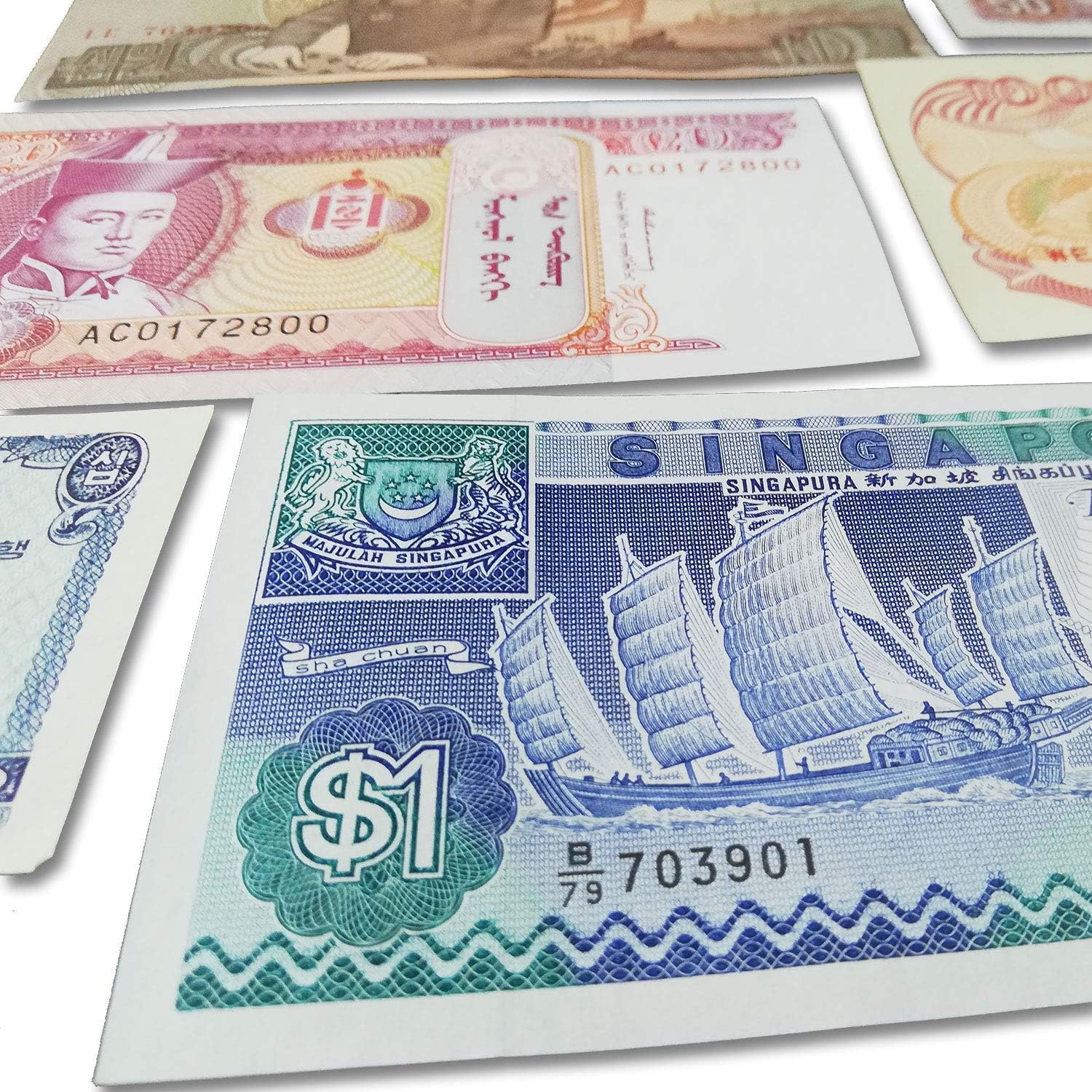 World Paper Money: 10 Banknotes from Asia - Image 5