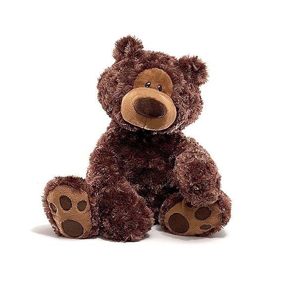 GUND Philbin Teddy Bear Stuffed Animal Plush, Chocolate