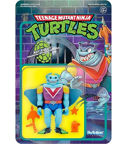 ReAction T.M.N.T 3体セット タートルズ　TMNT TMNT Triceraton ReAction Figure - Walmart.com