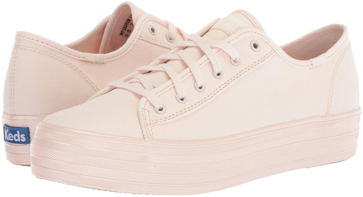 keds triple shimmer platform sneaker