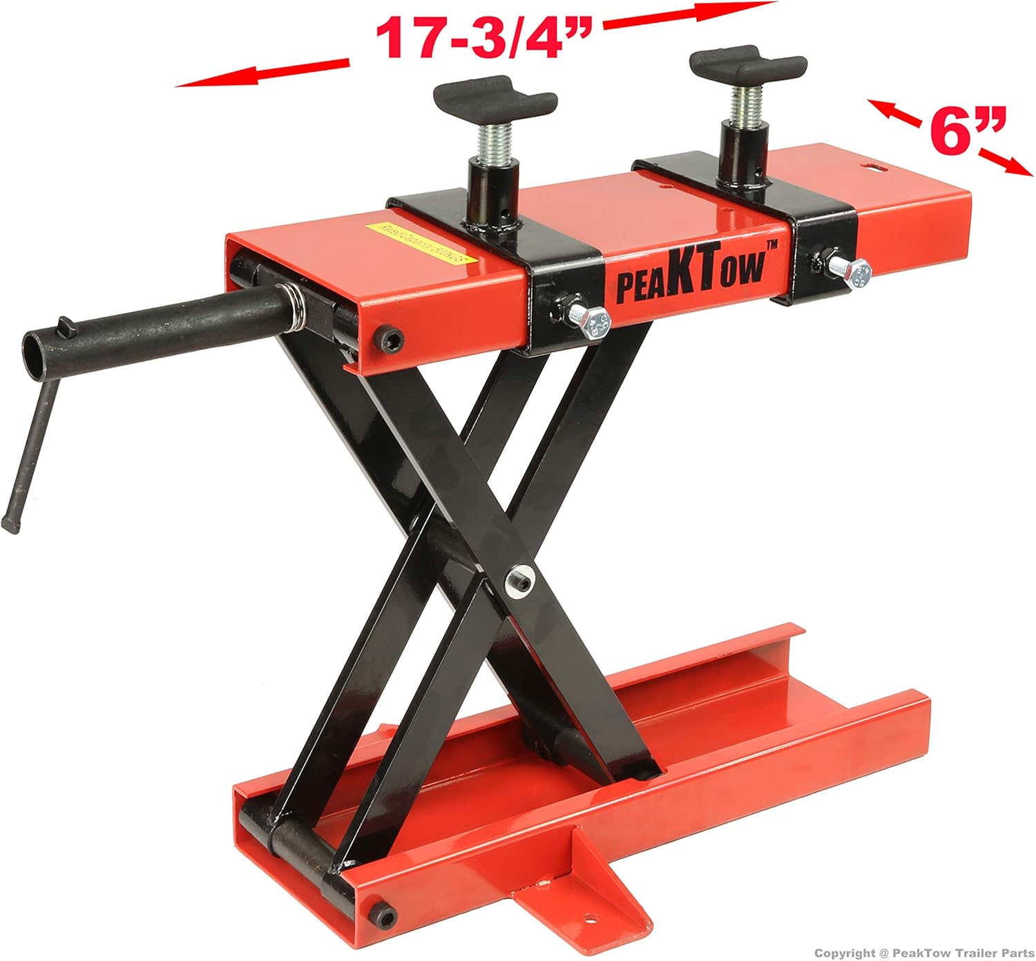 PeakTow PTM0103 Heavy Duty 1100 LB Narrow Deck ATV Motorcycle Bike