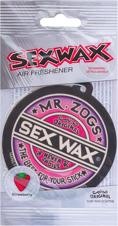 Sex Wax Genuine Mr Zogs Air Freshener 3 Pack Strawberry Pink