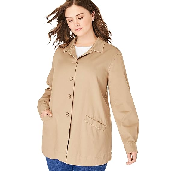 pleated back denim jacket