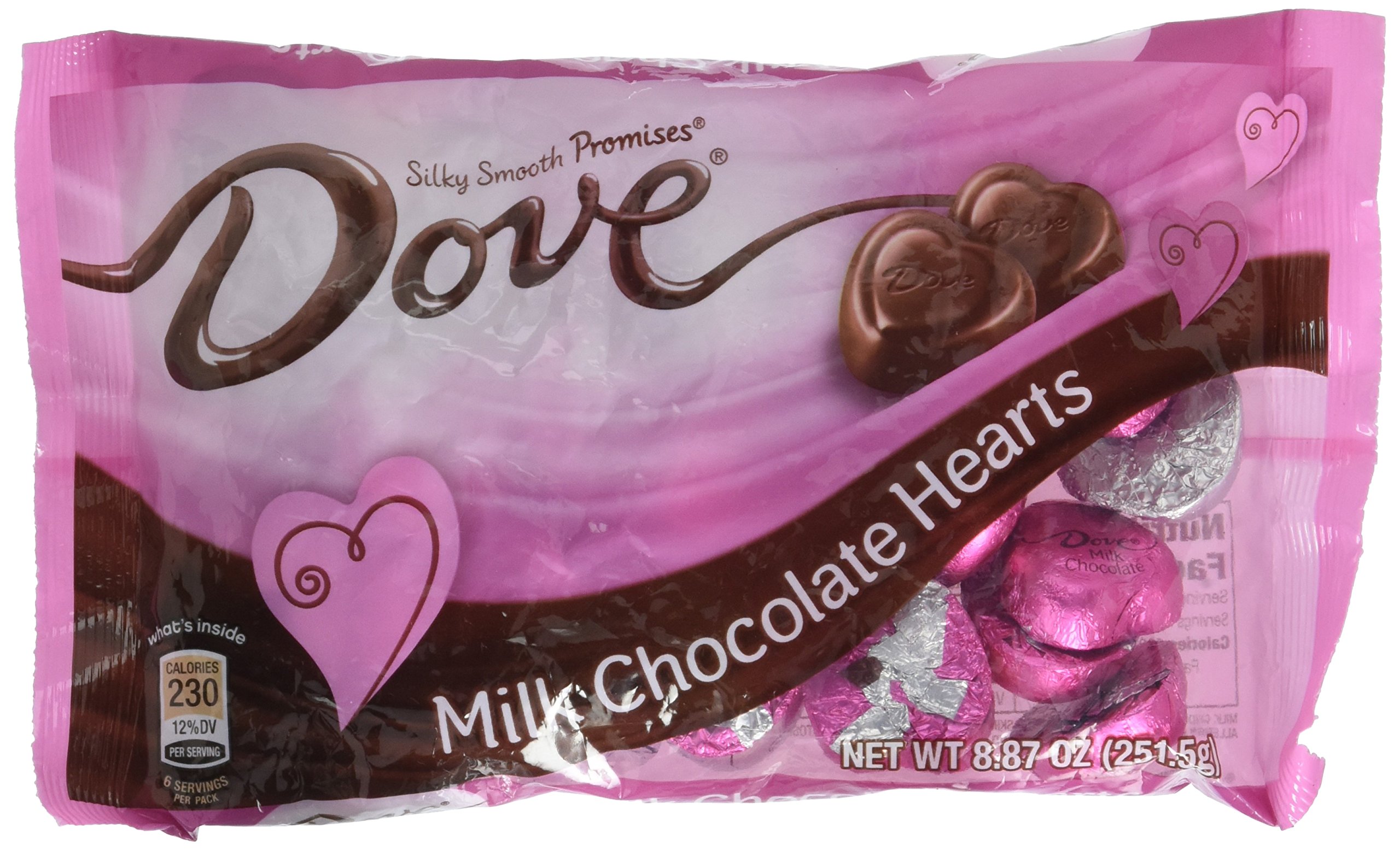 Dove Valentines Heart Promises, Dark Chocolate, 8.87ounce