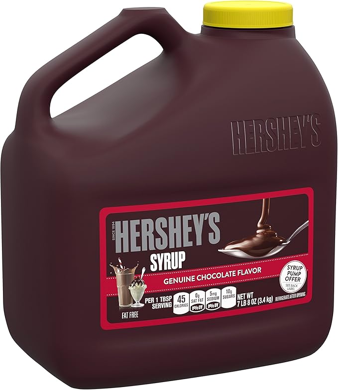 Hershey's Chocolate Syrup, 7 Lb 8 Oz Amazon.ca Grocery