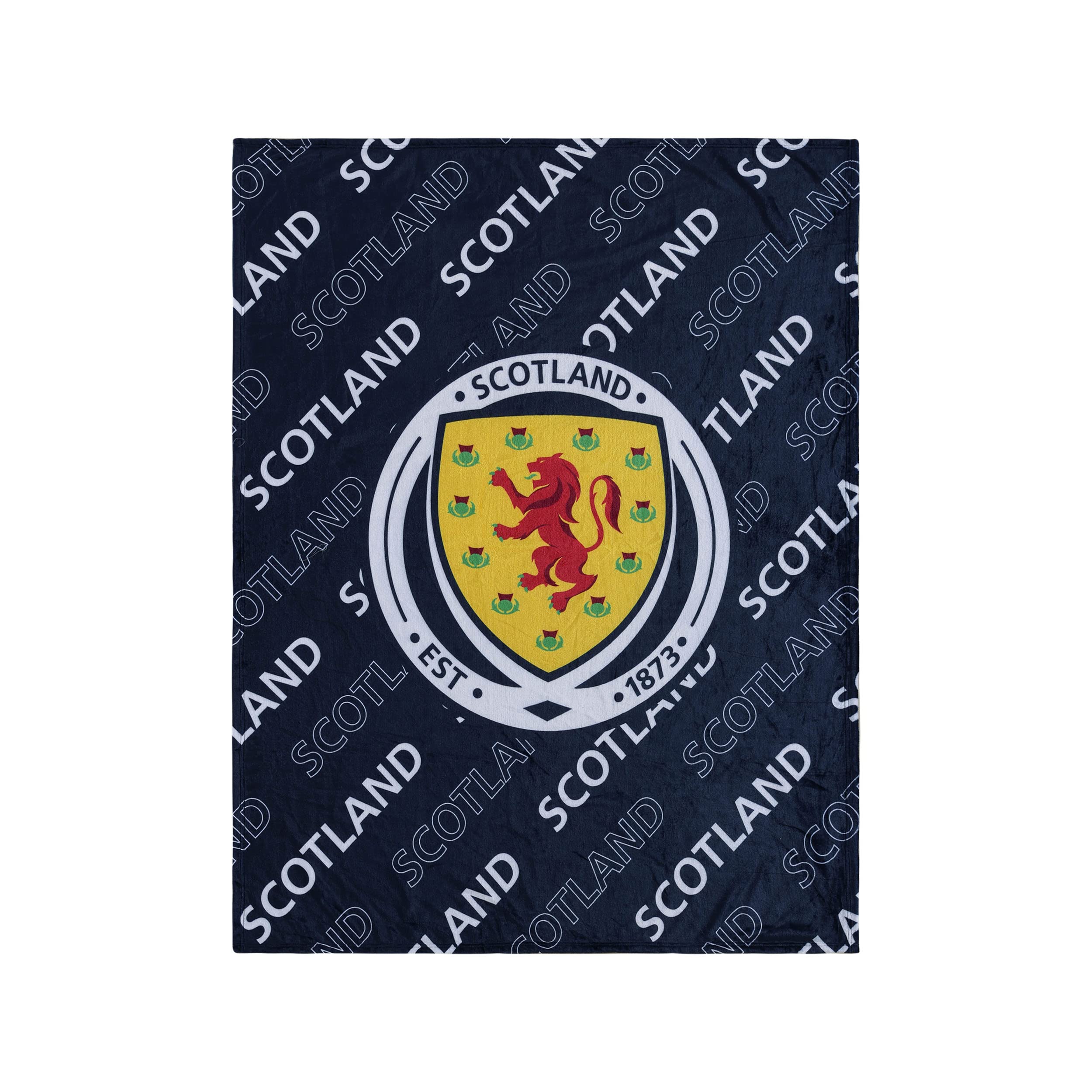 FOCO International Football Scotland Fan Bed Throw Blanket