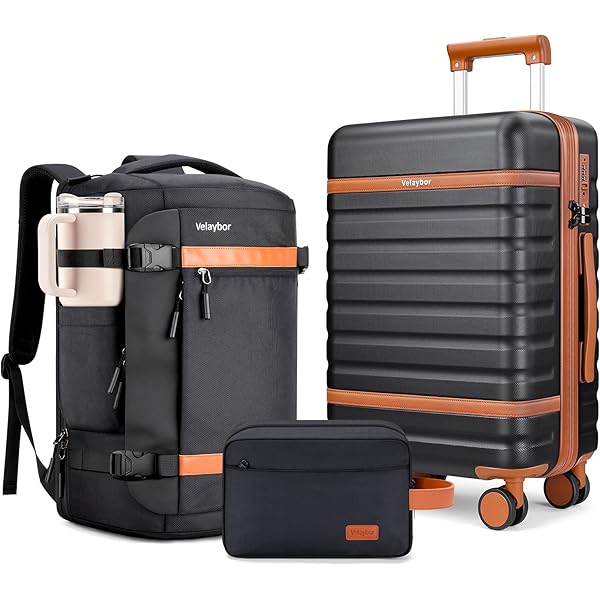 Amazon.com | Tidal flash Carry On Luggage Sets 3 Piece, 20Inch