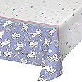 Creative Converting Sassy Caticorn Paper Tablecloth, 1 ct, Multicolor, 54" x 102"