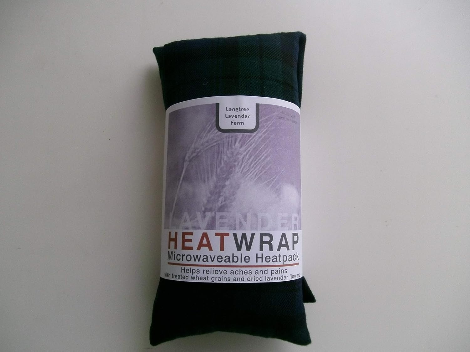 Bolso de Paja con microondas de Forro Polar - Verde tartán - Talla ...