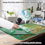 MOZOOSON Folding Puzzle Board 105x80cm for 2000 Piece Jigsaws & Trays view 3