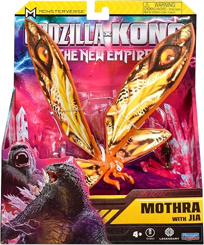 MonsterVerse Godzilla x Kong The New Empire Mothra 6-Inch Action Figure