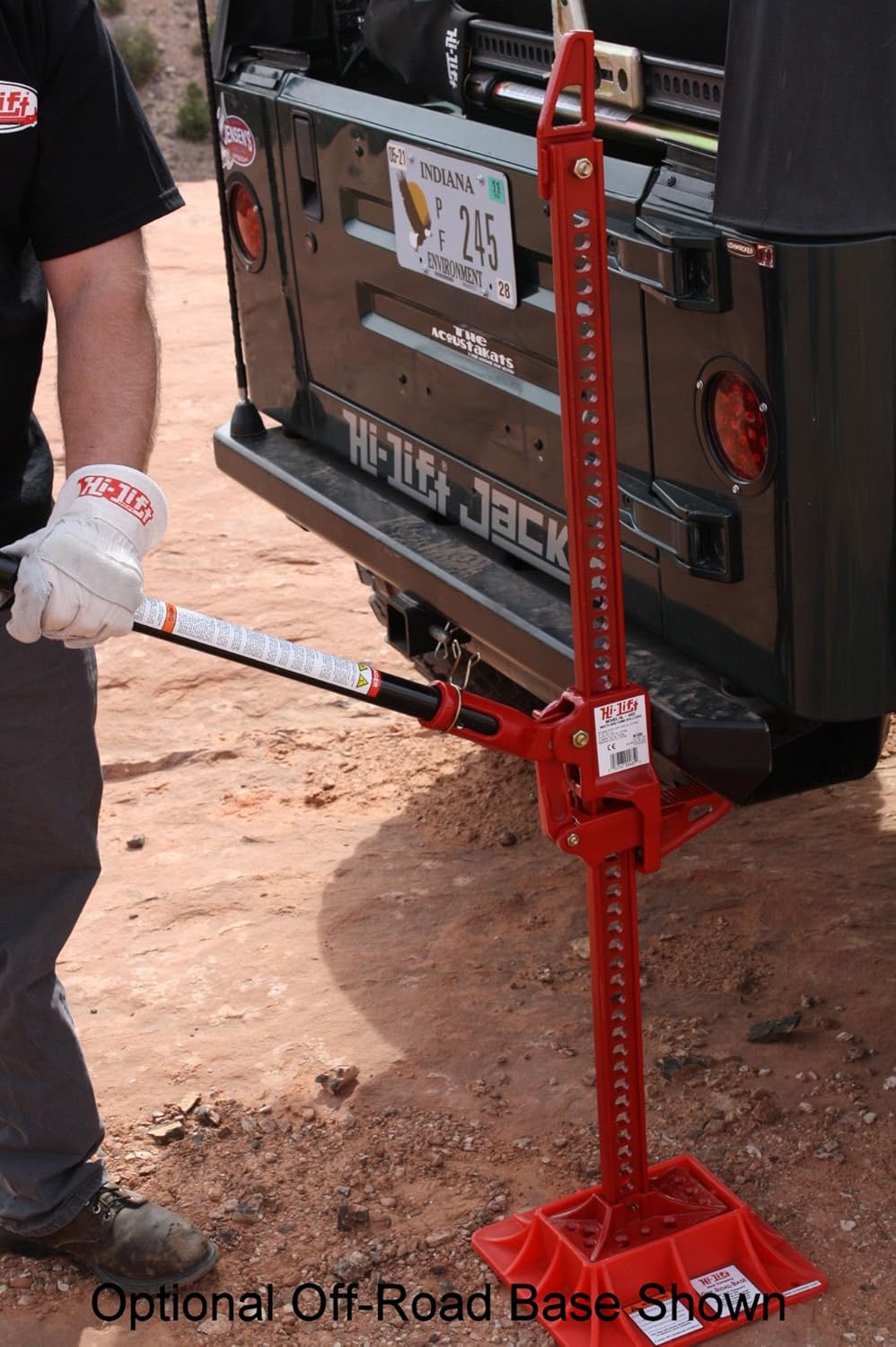 Hi-Lift Jack HL484 48" Hi-Lift Black Cast and Steel Jack: Automotive