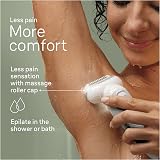 Braun Silk-épil 9 Epilator Wet Dry Pivoting Head 40 Tweezers EU Plug White view 4