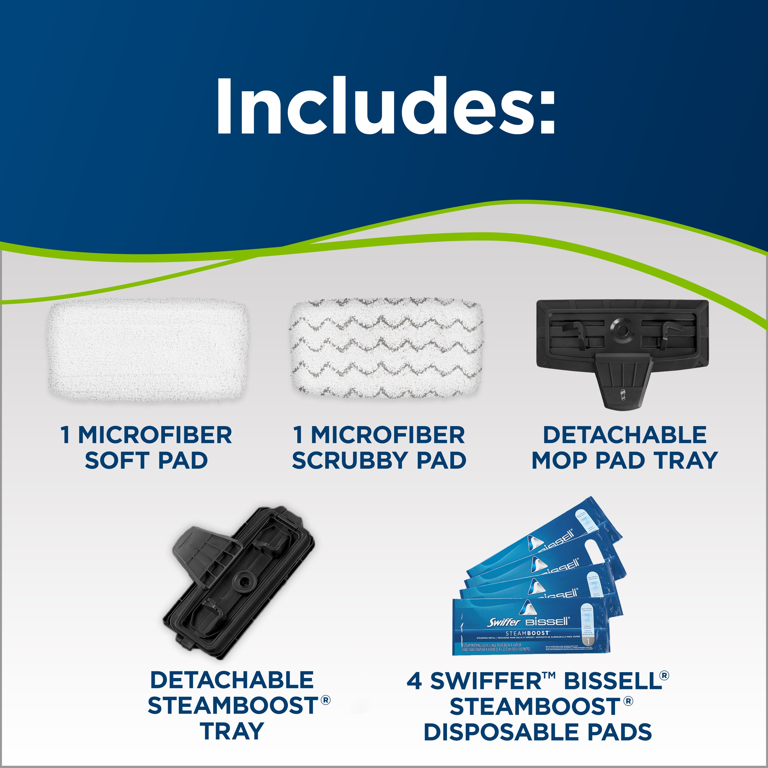 Bissell Symphony Pet Steam Mop and Steam Vacuum Cleaner for Hardwood