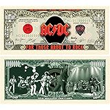 American Art ClassicsPack of 5 - AC/DC Million Dollar Bill - Best Gift Or Keepsake for Fans of This Awesome Band