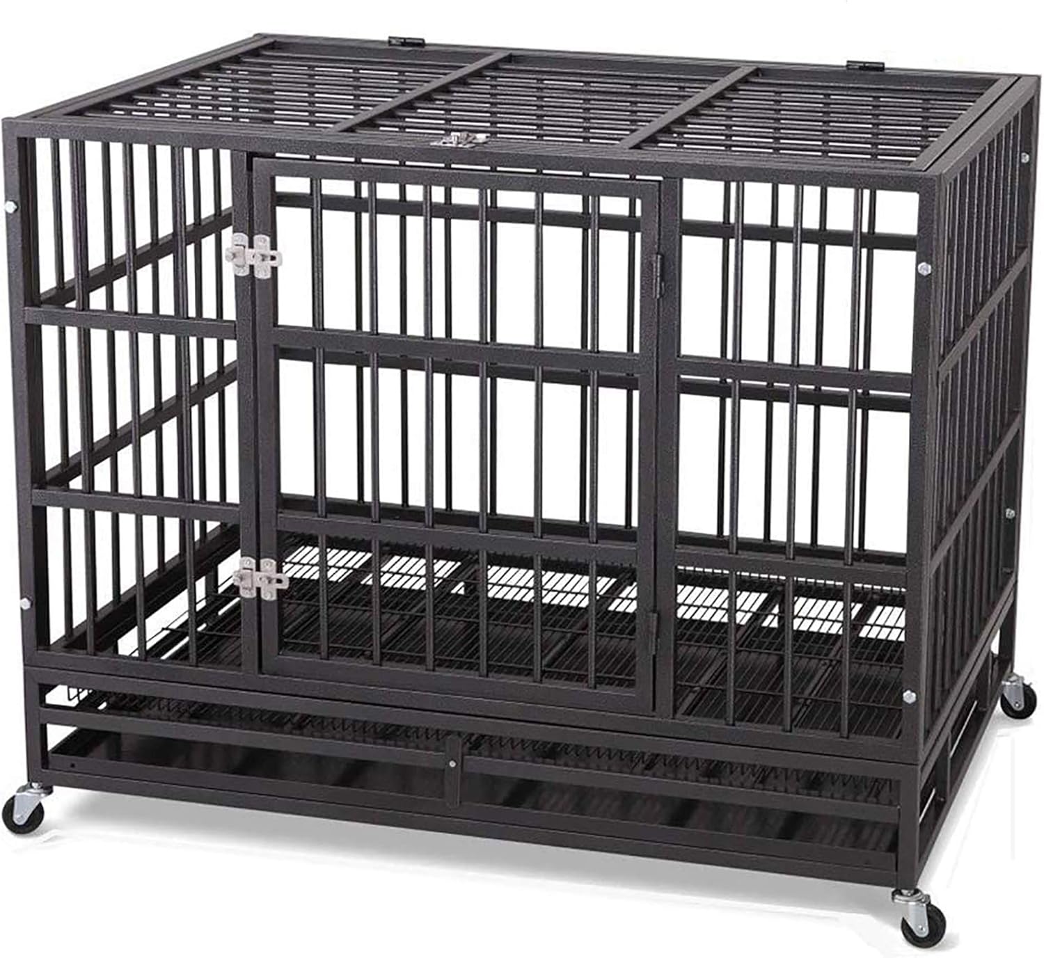 large dog cage for 2 dogs