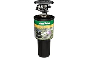 Rain Bird LG-3 Low Gallonage Pop-up Impact Lawn Sprinkler, Adjustable 20° - 360° Pattern, 26' - 41' Spray Distance