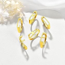 SILVERCUTE Adjustable Letter Ring Name Gift 925