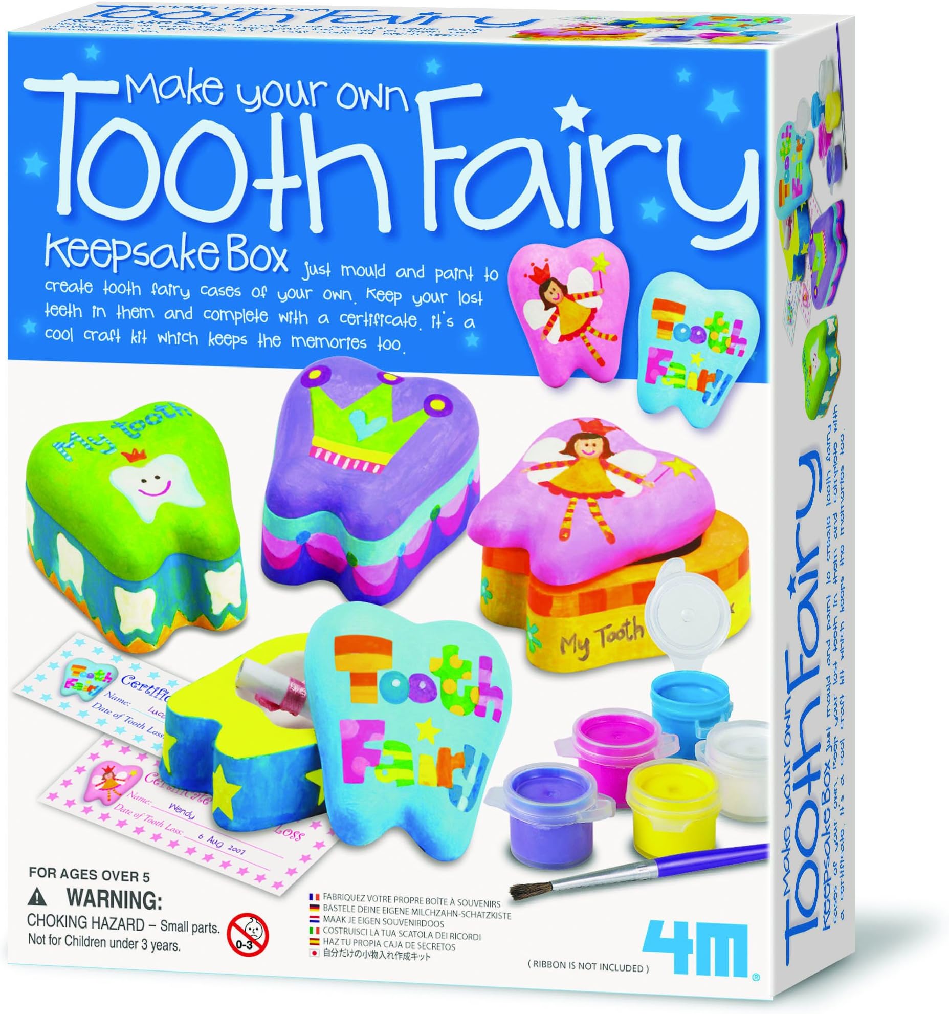 The Sales Partnership 4M Make Your Own Tooth Fairy Keepsake Box