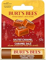 Burt's Bees Salted Caramel Lip Balm 4.25g Limited Edition Christmas Flavor view 2