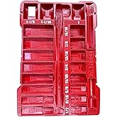 Packout Insert Compatible with Milwaukee 1/2" Ratchet & Socket (22-Piece 48-22-9410)