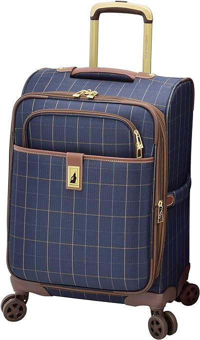 London Fog Kensington II 20″ Expandable Spinner Carry On