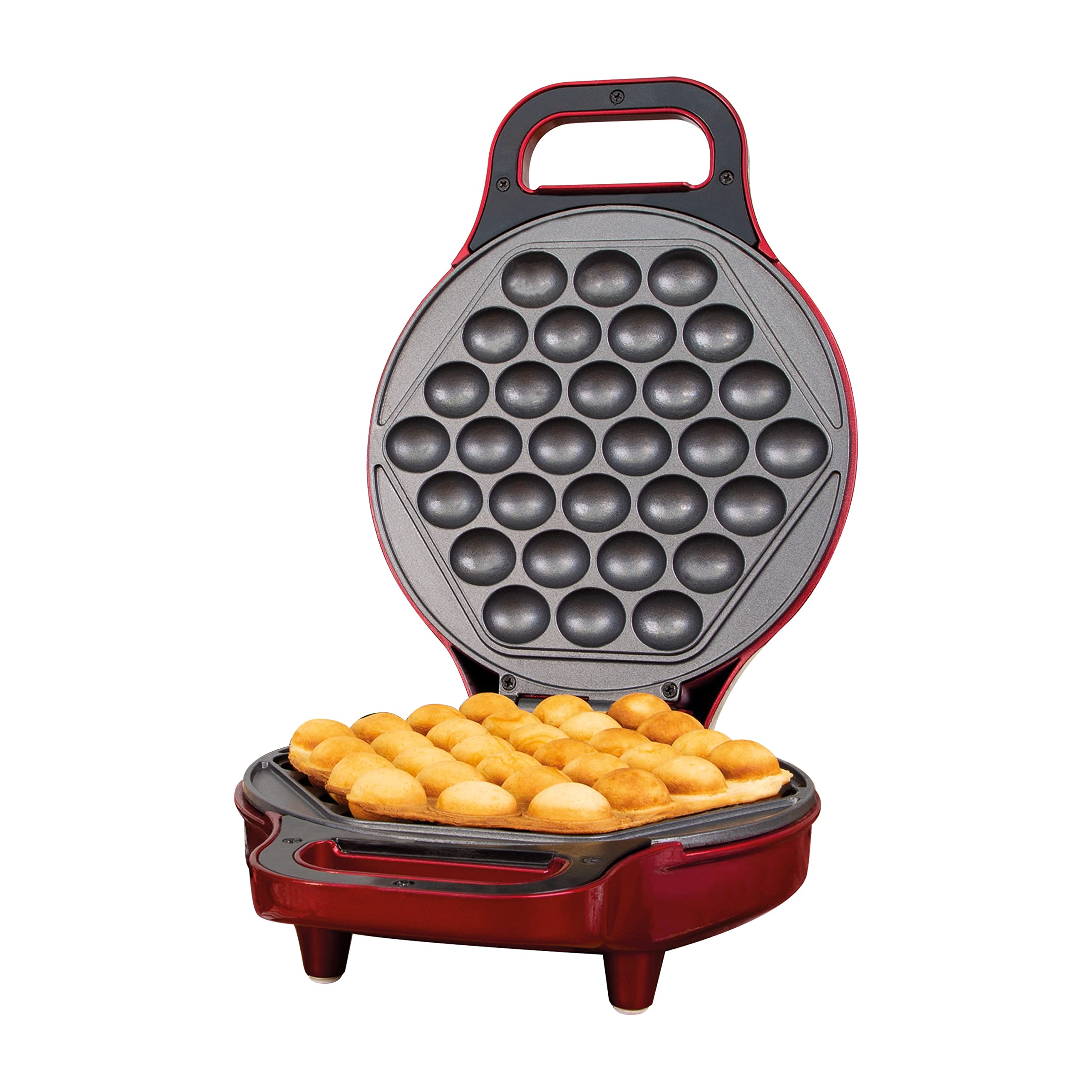 Global Gizmos 35539 Bubble Waffle Maker / 700W / Unique Thermostatic Design / 180ยฐ Dual Sided Cooking System/Easy Clean โ image 1