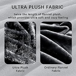Whale Flotilla Black Queen Size Blanket for