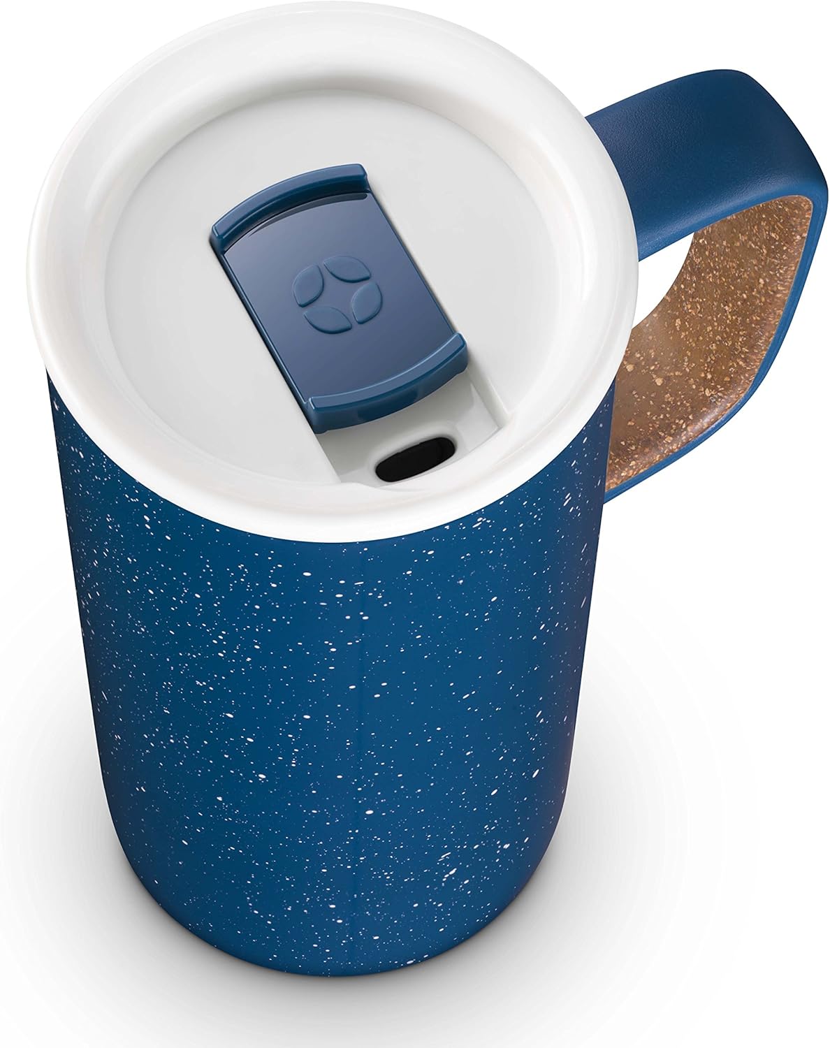 Ello Campy VacuumInsulated Stainless Steel Travel Mug Home Commuter